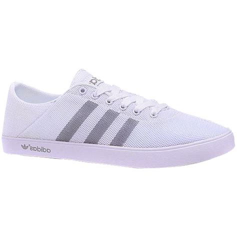 Adidas white mesh sneakers